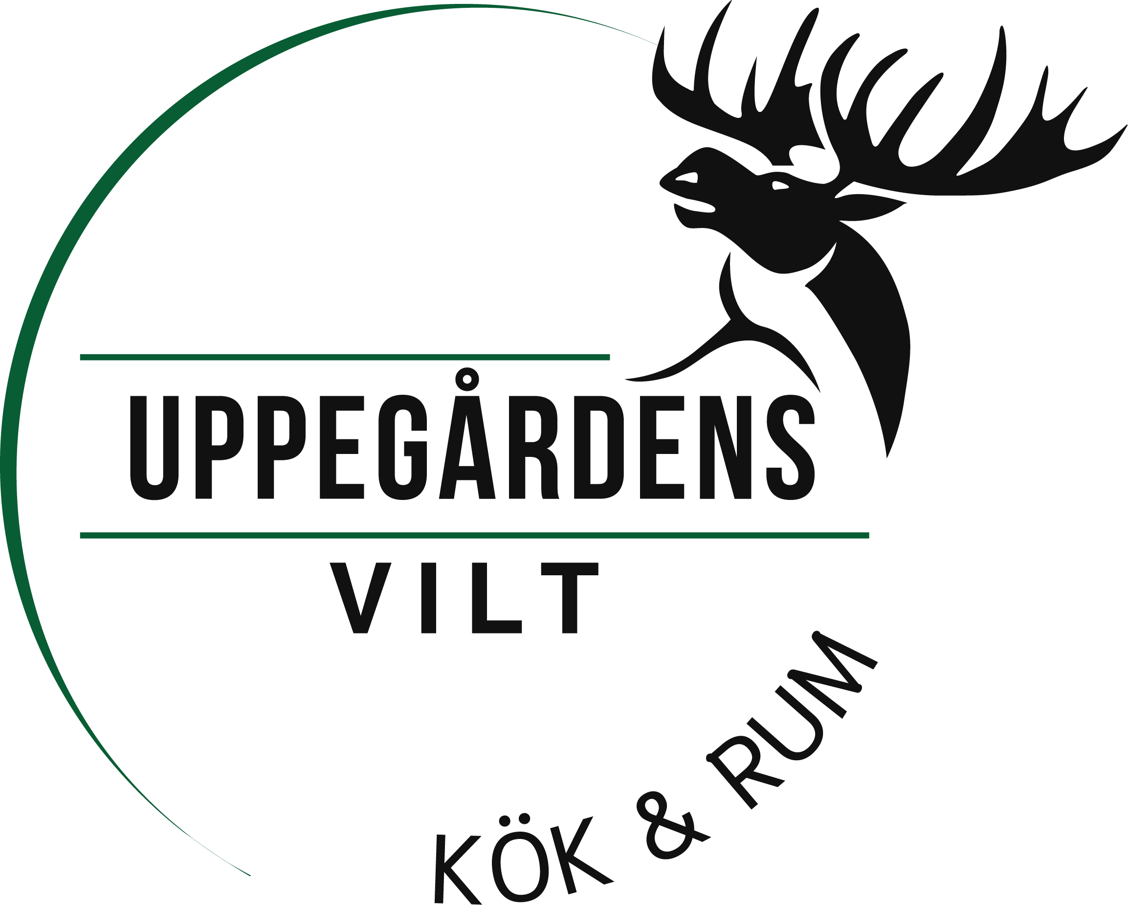 Logotype för Uppegårdens Vilt - Kök & Rum